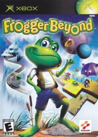 Frogger Beyond Xbox US box art